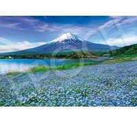 EPOCH Puzzles 1000 pièces Nemophia Fuji Fleur Poire de Montagne 50x75cm