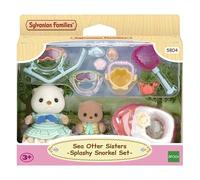 Sylvanian Families – Figurines miniatures – Les sœurs loutre de mer – 5804