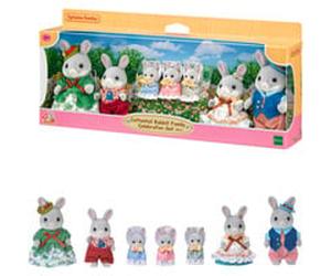 EPOCH Sylvanian Families - Ensemble de Fête Famille Lapin des Bois, Jouets de construction