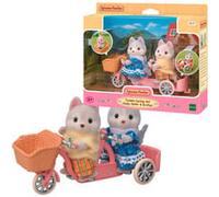 EPOCH Sylvanian Families - Ensemble de Jeu Tandem avec Figurines, Jouets de construction