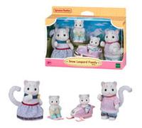 Sylvanian Families - Set de 4 figurines La Famille Panthère des neiges - Jouet 3 ans+ - 5814