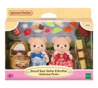 Sylvanian Families - Poupée - Le pique-nique gourmand des Ours Biscuit - Multicolore