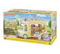 EPOCH Traumwiesen Sylvanian Families - Bus de la maternelle aventure Arc-en-ciel, Jouets de construction