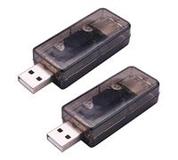 Epodmalx Adum3160 Lot de 2 isolateurs de signal audio numérique USB vers USB