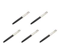 Epodmalx HERO 616 Lot de 5 stylos plume à capuche Doré Noir Petit classique
