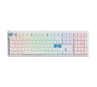 EPOMAKER HE108 Clavier Gaming sans Fil, Interrogation 8K & 10000mAh, SOCD & DKS, Clavier Magnétique à Effet Hall Grande Taille avec Déclenchement Rapide, Pilote Personnalisé, RVB, PBT, QWERTY (Blanc)