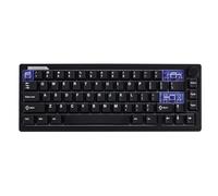 EPOMAKER Magcore65 Lite Clavier Analogique sans Fil, DKS & SOCD, Switch Inductif à Interrogation 8K, Touches PC & PBT, RVB, Hot-Swap, 2,4G/BT, Clavier Gaming 65%, QWERTY, Gasket Creamy