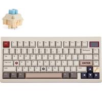 EPOMAKER TH80 PRO V2 Clavier mécanique avec écran RGB. Clavier de jeu Gasket Bluetooth/2,4 GHz/USB-C, Budgerigar Switch