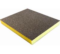 Eponge 2 Flex Pad fine Jaune 120x98x13 Grain 100 - SIA ABRASIVES - F03E00R8GF