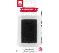 Éponge à barbe en mousse noire