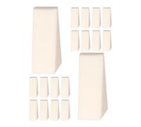 Éponge à Manucure 20 Pièces, Blanche, Élastique, Absorbante, pour Nail Art | Lot de 20, Usage Multi-emploi, Sécurité D’utilisation, pour Femmes et Filles, Blanc