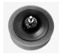 Eponge à polir, 125 mm Bosch Accessories 1609200250 Diamètre 125 mm N/A