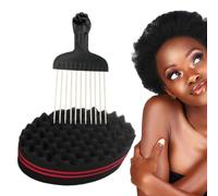Éponge à Tresses | Éponge Brosse Pour Tresses Dreadlocks et Définition,Peigne à Onduler pour Définir les Dreadlocks pour Maison, Salon, Voyage, et Toilettage
