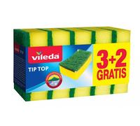 Éponge à vaisselle VILEDA TIP TOP 3+2 gratuites - BHP HIC 3996