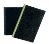 Éponge abrasive 3M HI-FL, A/O, double face, 98 mm x 125 mm x 13 mm, fine x100 morceau