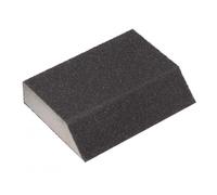 Éponge abrasive angulaire 120x90x25 mm Grain 60 EDMA - 163355