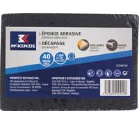 Eponge abrasive - Grain 40 - 100x70x25mm