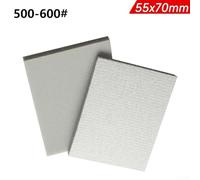 Éponge abrasive haute performance pour une utilisation humide et sèche - Papier abrasif carré avec texture floquée (500-600#)