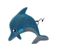 Éponge absorbante pour jacuzzi et piscine, nettoyant en polyuréthane absorbant l'huile pour enlever les résidus de surface, lotions et débris, bleu (type dauphin)