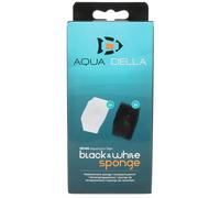 Éponge Aqua Della noir et blanc Af-200 (x4) Noir 4,5x3,5x3 cm