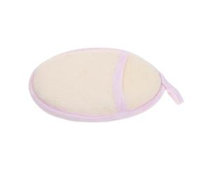 Éponge Bain de Bébé en Fibre de Bambou Rose, Moufles de Toilette | Moufle, pour Mains et Peau, Usage Bain Bébé et Lavage du Visage, Format Doux et Absorbant