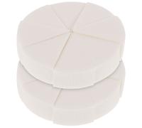 Éponge Bouffante Triangulaire En Latex Pour Femmes,Mini Éponge Portable Pour Fond De Teint,Mélangeur De Maquillage Et Cosmétiques - Type White