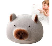 Éponge Capybara - Cartoon Capybara Bath Sponge pour douche | Scrubber Body Strubber | Épurateur de dessin animé confortable idéal pour la routine de bain quotidienne, accessoires de salle de bain
