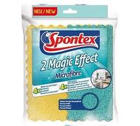 Eponge - Carre Vaisselle - Tampon A Recurer - Brosse Vaisselle - Chiffon Spontex Magic Effect 2pcs 19700040
