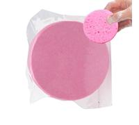Éponge compressée pour le visage - Éponge nettoyante pour le visage en coton cellulose de bois - Éponges de spa cosmétique, démaquillant, tampons de nettoyage pour le spa personnel