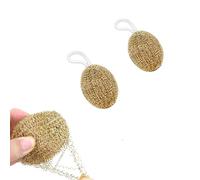 Eponge Cuivre, 2 Pièces Gratounette Cuivre, Brosse pour Plats Et Tampons À Récurer Cuisine, Éponges Métalliques pour Nettoyer Four Grille Salle De Bain Et Ustensiles De Cuisine, Réutilisable