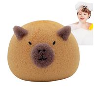 Éponge De Bain Capybara - PU Soft Cute Body Sponge Pour, Éponges De Douche Drôle De Dessin Animé Pour, Accessoire De Salle De Bains De Nettoyage Doux Pour Les Garçons Et Les Filles |