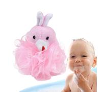 Éponge de bain Cartoon - Éponges de douche pour, épurateurs de corps pour | Boule de luffa de douche pour avec des dessins amusants, épurateurs de corps adaptés aux