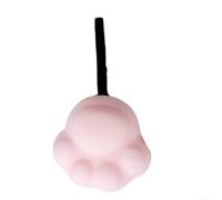 Éponge de bain douce en forme de pattes de chat pour le lavage des nourrissons, boule de luffa douce en mousse - Brosse de douche sûre pour peaux sensibles, vert, 9,2 x 9 x 4,5 cm (rose)