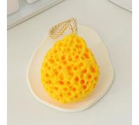 Éponge de bain en forme de ruche japonaise, luffa douce et absorbante, boule de bain luxueuse en maille nid d'abeille, exfoliante douce pour le corps