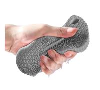Éponge de bain - Éponges double face en fibre ultra douce | Éponge de bain exfoliante 12,6x6,7x2,7 cm | Épurateur de douche corporelle, dissolvant de peau morte réutilisable