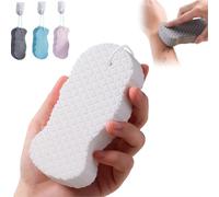Éponge de bain exfoliante magique 2025 améliorée pour le corps - Éponge de bain exfoliante douce et super douce - Éponges de bain réutilisables pour le bain et la douche