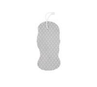Éponge de bain exfoliante magique 3D super douce, douce pour la peau et douce, élimine les impuretés pour le corps, le visage et les pieds (gris)
