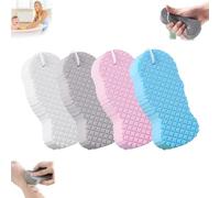 Éponge de bain exfoliante magique 3D super douce pour le corps, élimine les peaux mortes et les impuretés du corps, réutilisable pour adultes, enfants, femmes enceintes