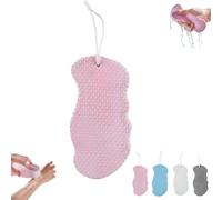 éPonge De Bain Exfoliante Magique 3d, Ultra Douce, Douce Pour La Peau Et RéUtilisable, Pour Adultes, Enfants Et Femmes Enceintes, Pour Tous Types De Peau (rose,2pcs)
