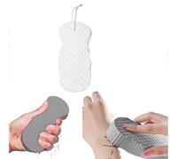 Éponge de bain exfoliante super douce, gommage spa, élimine les peaux mortes, éponge de bain exfoliante magique, élimine les peaux mortes pour le corps, douce pour la peau et réutilisable, éponge de