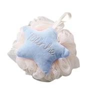 Éponge de bain Loofah, Loofahs de bain pour femmes, Boules de pouf de douche en maille étoilée, Boules confortables de pouf de douche de maille, épurateur de bain de boule de douche pour le lavage de