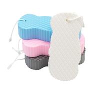 Éponge de bain magique exfoliante, super douce, à haut rebond, douce pour la peau, réutilisable, élimine les peaux mortes, pour adultes, adolescents, enfants et peaux sensibles