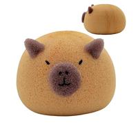 Éponge De Bain Palaufr Capybara, Boule D'éponge De Bain De Dessin Animé, Éponge De Douche En PU De Haute Qualité, Brown, Animal-shaped, Practical