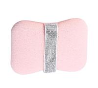 Éponge de bain Pochette pour outils de nettoyage et frotte-dos moussant | Éponge de douche économiseur de savon pour femmes Hommes et adultes Douche Gommage Salle de Rose en doux et