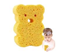 Éponge de bain pour bébé - Éponges de bain naturelles pour en forme d'animaux | Éponge pour le bain du nouveau-né | Épurateur doux pour le corps de douche de bébé | Éponge de douche dissolvant