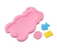 Éponge de bain pour bébé - Tapis de douche doux et confortable pour nouveau-né - 53 x 28 cm - Accessoire de soin pour bébé - Coussin de bain pour nourrisson - Pour salle de bain, , salle de