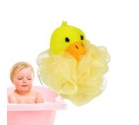 Éponge de bain pour en forme d'animal de dessin animé en luffa doux | L'éponge de bain mignonne de dessin animé crée une mousse riche tout en nettoyant doucement la peau, rendant l'heure du bain