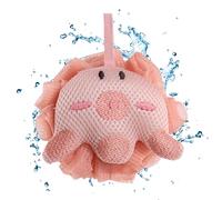 Éponge de bain pour - Pouf exfoliant - Éponge en forme d'animal pour l'enfance - Idéal pour le lavage et le nettoyage des petits dans la douche, la salle de bain et la