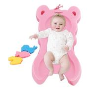 Éponge de bain pour tout-petits, siège d'oreiller de bain pour tout-petits - Coussin de siège en éponge pour tout-petits,Coussin de siège de baignoire doux pour tout-petits, avec jouets, pour évier de