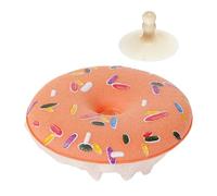 Éponge De Cuisine en Forme De Donut,Polyvalent Réutilisable avec Ventouse pour Articles Ménagers | Éponge Non Abrasive pour Vaisselle De Cuisine - pour Salle de Bain, Douche, Lavabo, Vaisselle, Plans